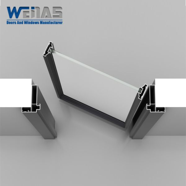 Interior Office Hotel Room House Kitchen Bedroom Glass Casement Door With Lock Swinging Glass Swing Door