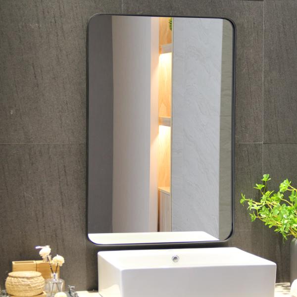 Super Markets All-Season Aluminum Framed Non-lighted Wall Mirror for All-Season Needs