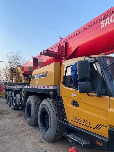 Used All Terrain Cranes 110 Ton Mobile Crane 2022 Model Sany SAC1100T