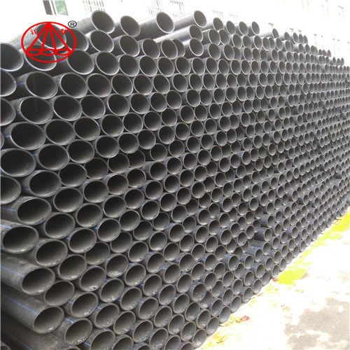 HDPE  Gas Supply Pipe , Hdpe Drainage Pipe Injection Moulding Size 20-1200mm