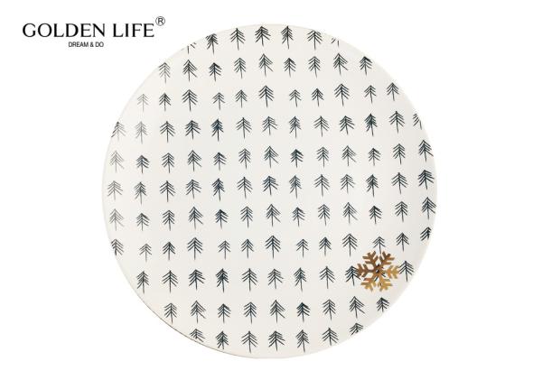Full Decal Tableware AB Grade 8 Porcelain Dinner Plate
