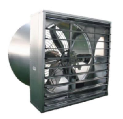 Ventilador de circulação de ar galvanizado de 550W para gado
