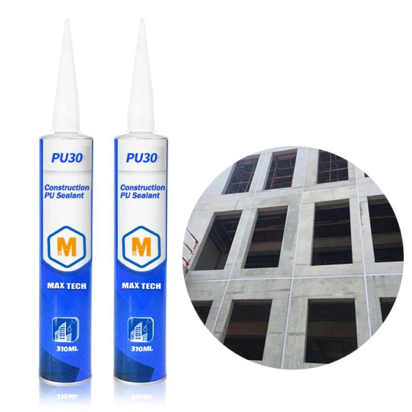 Concrete Sealant - Paintable Concrete Expansion Joint Filler - Non-sag Polyurethane Caulk for Joints & Walls - Grey Conc