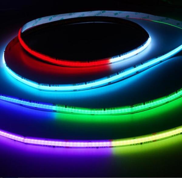 Digital Rgb Cob Led Strip 3 Years Warranty Ce Rohs Dream Color Pixel Rgbic Ws2811 led strips lighting