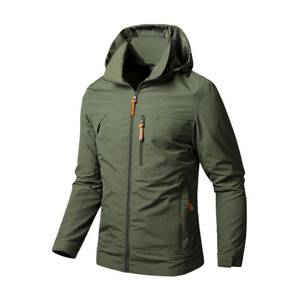 Oem Factory Manufacturer Custom Logo Breathable Water Resistance Jacket Men'S Spring Autumn Outdoor Sports Jacket