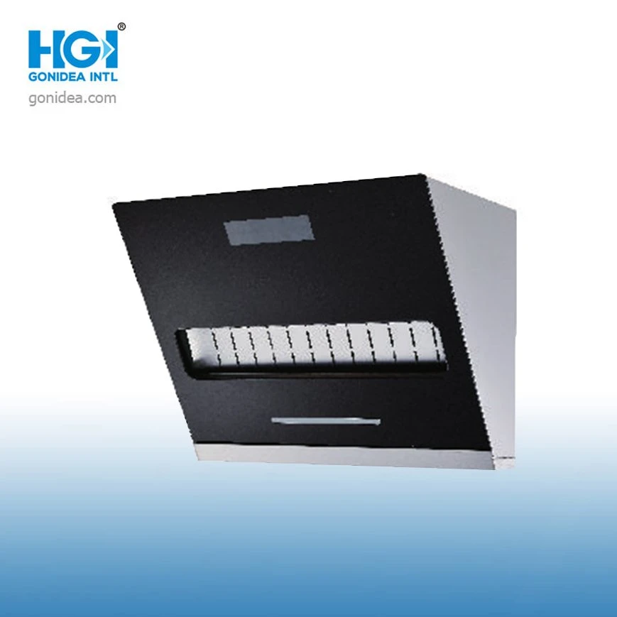 Под клобуком сброса кухни держателя стены шкафа с сильным мотором