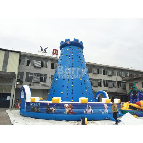 0.55mm PVC Tarpaulin Inflatable Climbing Toys , Blow Up Climbing Obstacle Course