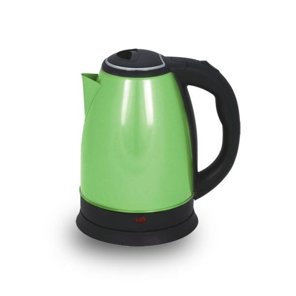 1.5L/1.8L green Color Painted Stainless Steel Electric tea Kettle