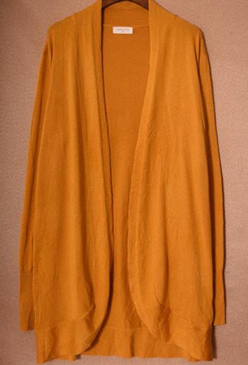 Solid Color Ladies Long Line Cardigans Camel Long Knitted Cardigan Womens