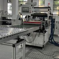 Glass Fiber Paper Pleating Machine Line Replacing Glue Line 