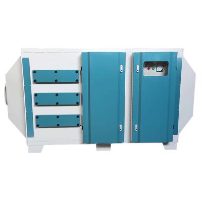 Instalações de tratamento de resíduos de gases PLC Caixa de filtro seco para desodorização industrial e purificação de odores