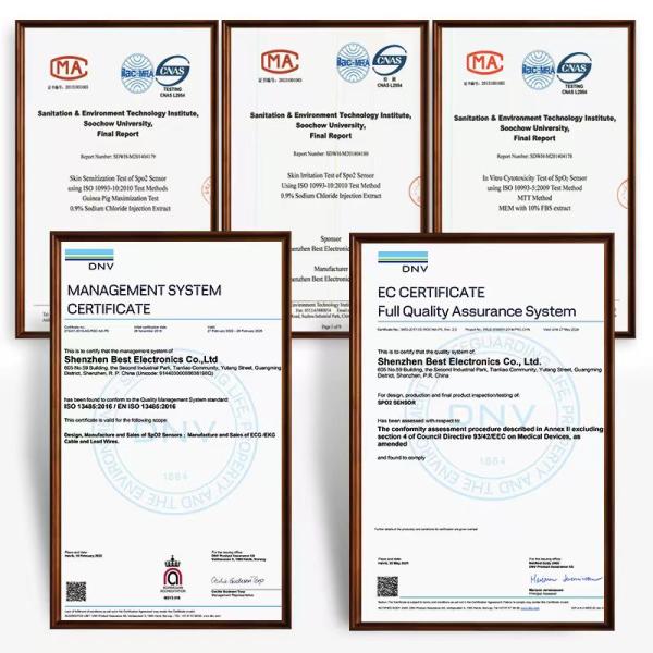 Шнуры кабеля ECG терпеливого монитора банана 4,0 10Leads EKG IEC Fukuda Denshi CP-101LD FX101 FX-7202