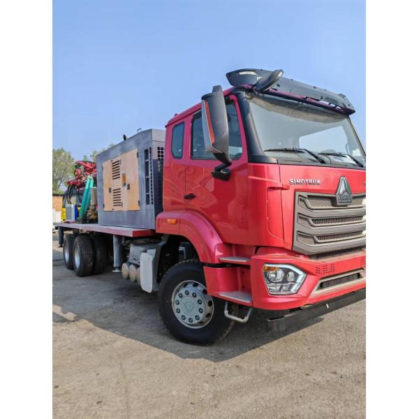 Powerful Truck Mounted Drill Rig for Water Well Drilling 300M Depth 30T Drill Tower Load