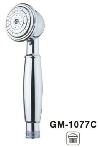 Polished Chrome Bathroom Shower Head Special Shape Hand Held Shower Head