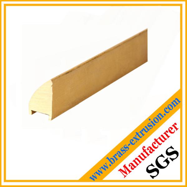 copper sanitary solid Brass bathroom parts extrusion profiles sections