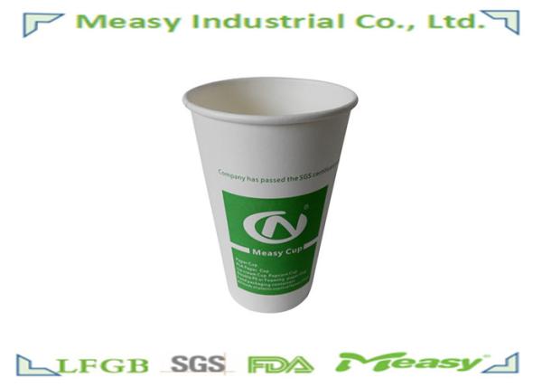 16oz  Single Wall Paper Cups Paper Cups for Hot Drinking / Tea / Milk