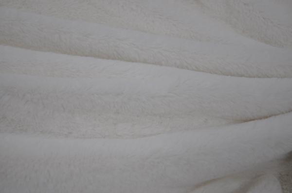 Faux Rabbit Fur Fabric 100% Polyester 150cm CW Or Adjustable
