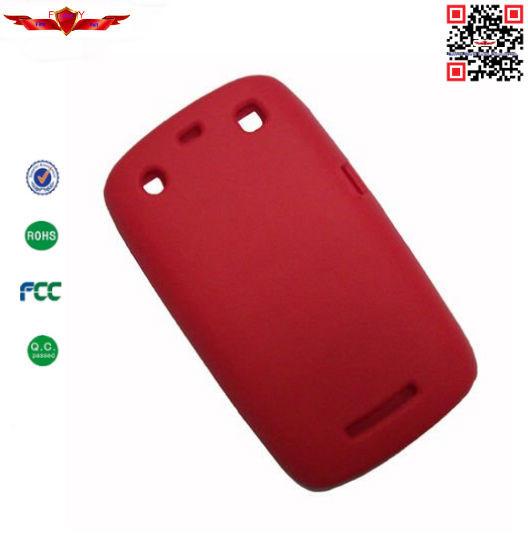 Hot Selling High Quality Colorful Silicone Cover Cases For Blackberry 9360 Soft  Durable