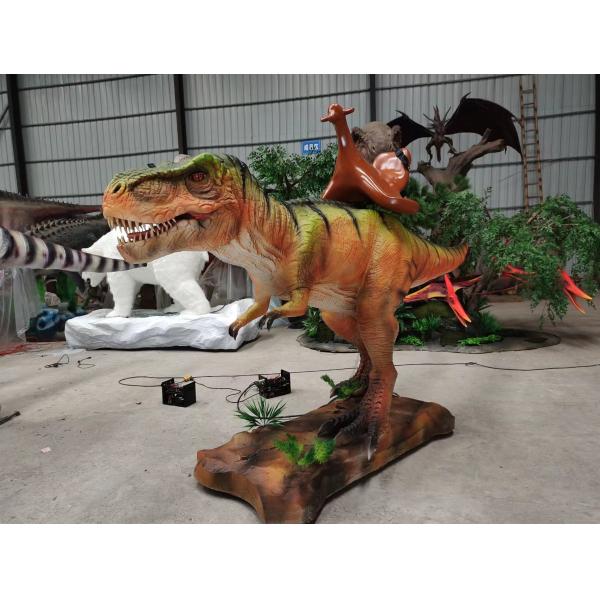 Shopping Mall Customized Length Ride On Dinosaur Show Realistic Walking