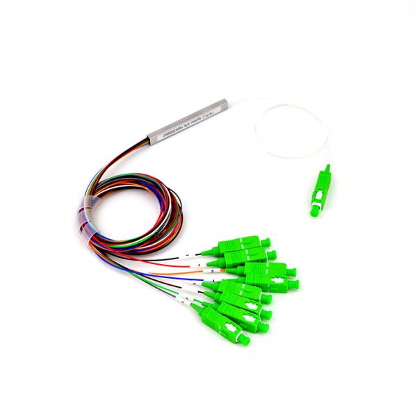 CATV Telecom Fiber Optic PLC Splitter 1x8 Mini G657A1 SM