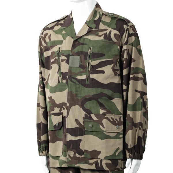 Военная форма камуфлирования F1 T/C поставки фабрики французская французская (Shirt+pants+cap)