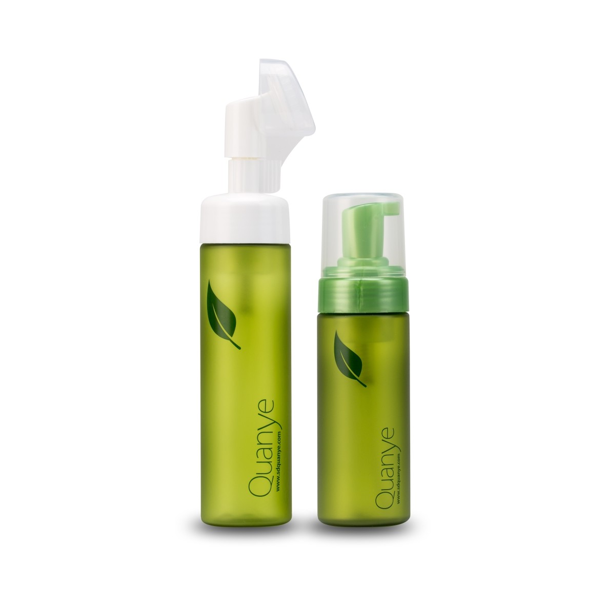 зеленый цвет 100ml 120ml заморозил бутылку пластиковой пены с Cleanser пены Musse насоса Fome
