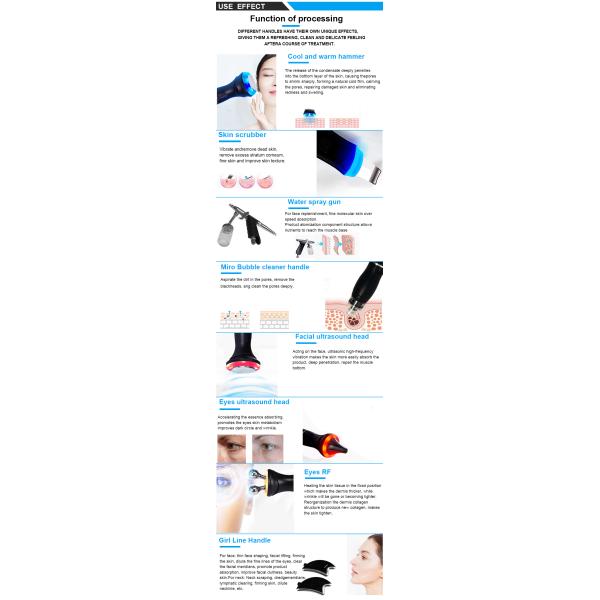 Multifunction Vertical Oxygen Therapy Facial Jet Peel Machine Hydro Dermabrasion Beauty Equipment