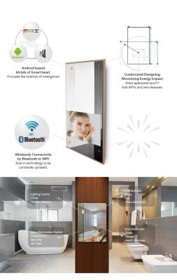 Wall Mounting Indoor 24 Inch Capacitive Touch LCD TV Display