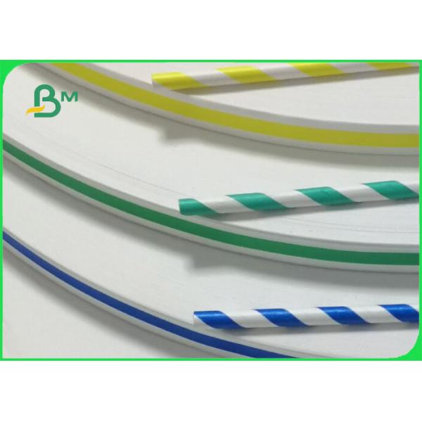 60gsm multi - rolo impresso colorido do papel do produto comestível para a palha bebendo