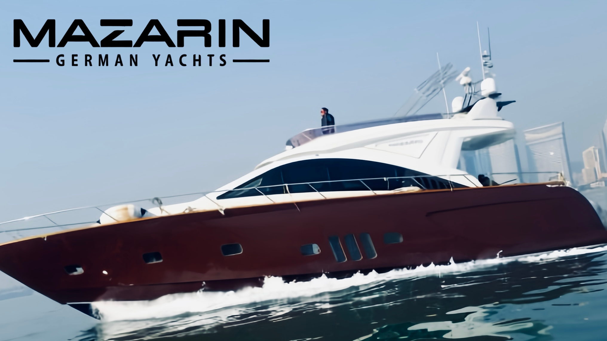 Luxury Interior Offshore Motor Yacht Monohull Mazarin 66ft Mid Size Yacht