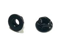 Électrodéposition de zinc de noir d'écrou de bride de sortilège d'acier au carbone de M20 DIN6923