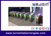 Torniquetes del acceso controlado de la puerta de velocidad del metro del subterráneo de DC 24V