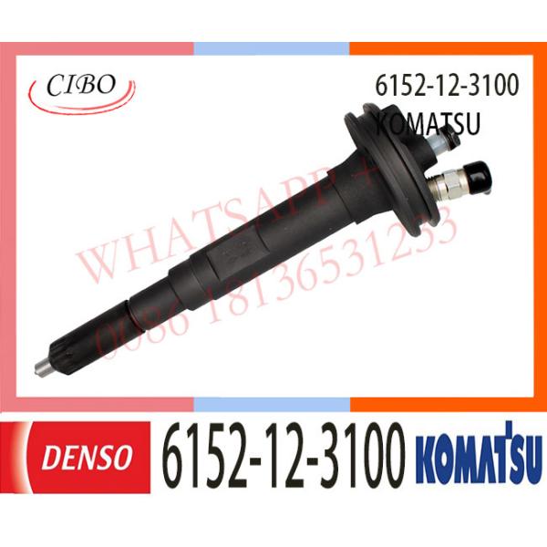 6152-12-3100 motor 6152-12-3110 6D125 del inyector de combustible del motor diesel de KOMATSU 6152-12-3100 SA6D125E-2 PC400-6 WA470-3