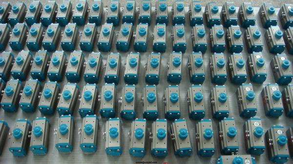 wuxi double action and single action pneumatic rotary actuator manufacture for butterfly valve or ball valve