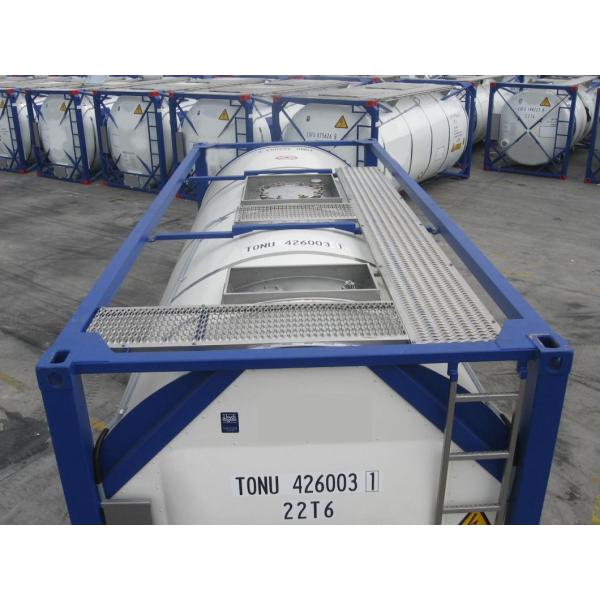 Un Portable T4 ASME Standard Lr Certified 20FT ISO Fuel Tank Container for Diesel and Gasoline