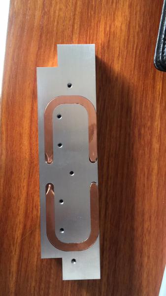 Mature Technology For Water Liquid Cooling Blocks Cold Plate With Copper Tube