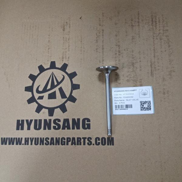 Válvula de entrada F04284042 de Parts 4110000509101 da máquina escavadora de Hyunsang para BF4M2012