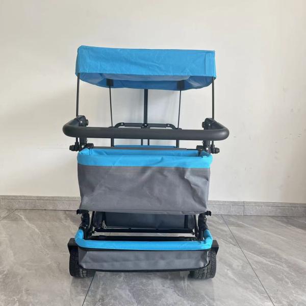 Outdoor Tent Camping Folding Car Outdoor Camping Integrated Awning Cart