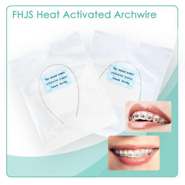 Arcos de ortodoncia dentales activados por calor Niti Arcos de ortodoncia