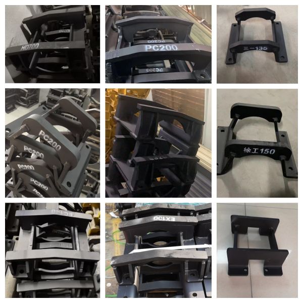 Sany SY245 excavator reinforced and strengthened bucket connecting rod, forged alloy steel H-type connecting rod, special anti-fracture accessory