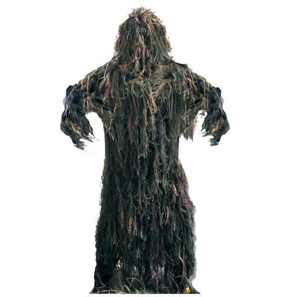 Прочный костюм Ghillie камуфлирования с усиленной травой пустыни полесья воротника
