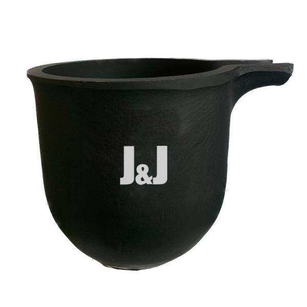 Heat Resistant Gold Melting Crucible Graphite Cylindrical Crucible High Durability