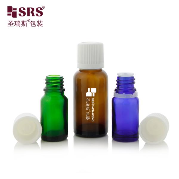 5ml 10ml 15ml 30ml 50ml 100ml 18/415 Child Proof Cap Glass Essential Oil Roller Ball Bottle