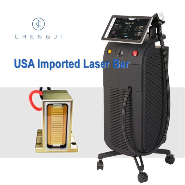 755nm 808nm 1064nm Laser Hair Removal Machine Commercial Diode Laser Machine For Hair Removal