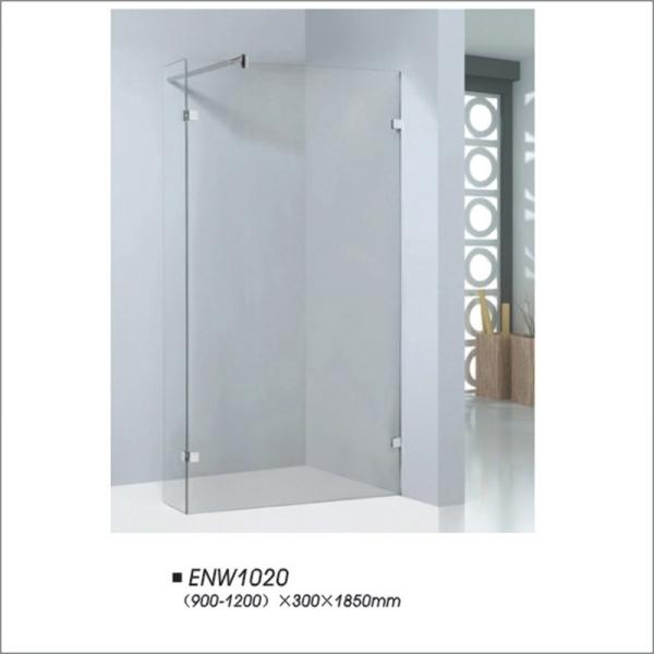 Portas Frameless seguras do chuveiro com material de vidro moderado claro de 6mm