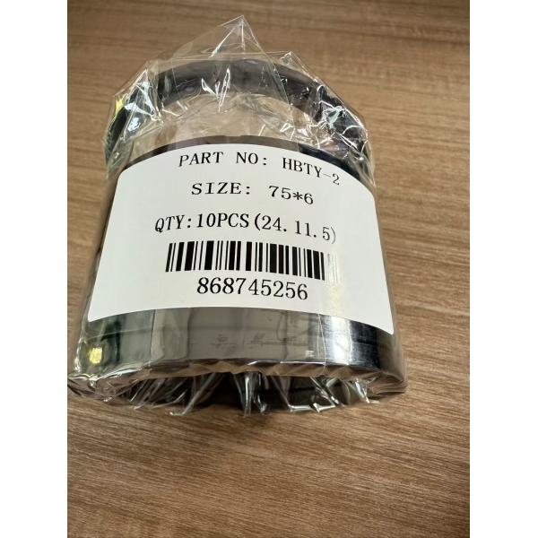 Black 70-90 Shore A HBY Seal Hydraulic Cylinder Seal High Temperature Resistance