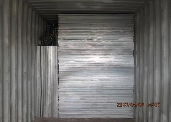 Canada Temporary Fencing Height6’/1830mm*Width12'/3650mm Powder Coated Pre-galvanized mesh spacing ,4x12/100x300*8ga