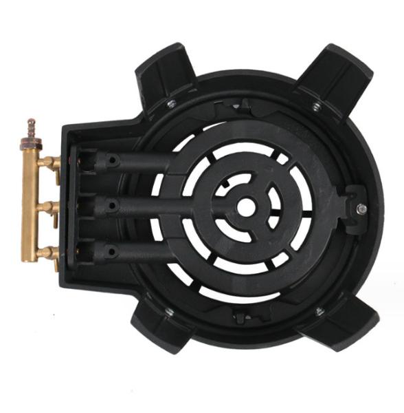 Factory direct supply outdoor camping cookware windproof gas cover fierce fire stove portable stove gas stove single eye