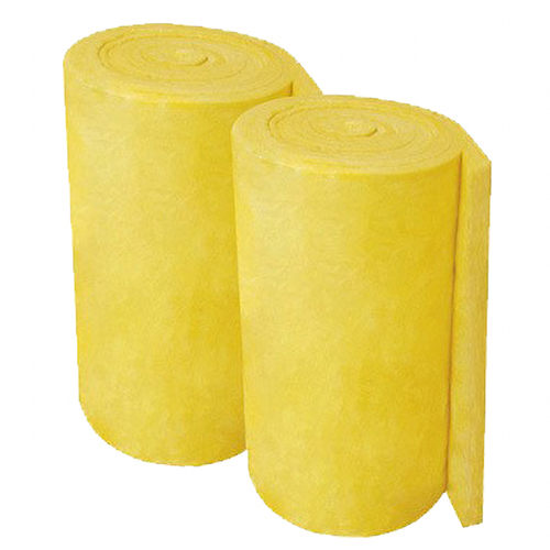 Glass Wool Blanket Insulation with A1 Fire Rating, 10-48 kg/m³ Density, and 0.7-0.9 Sound Absorption for Thermal and Acoustic Protection