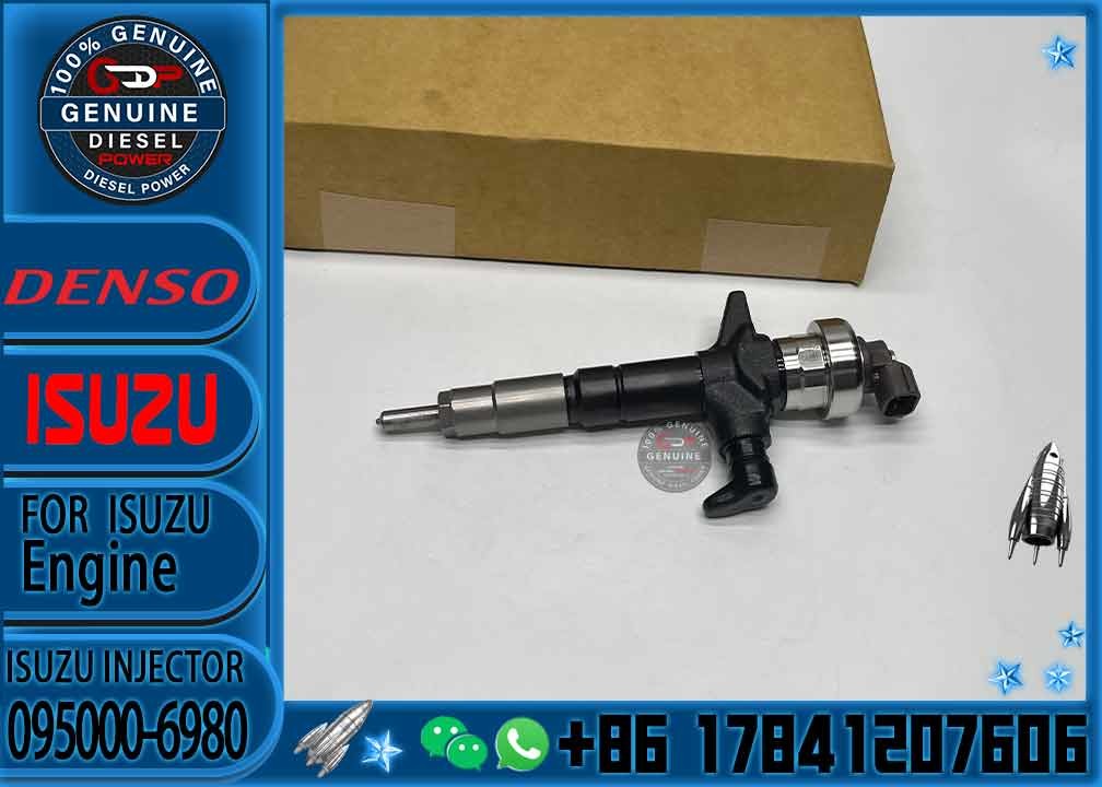 Оригинальный новый 4JJ1 Dmax 3.0L 095000-6980 Инжектор 8-98011604-5 8-98011604-1 Для Isuzu 4JJ1